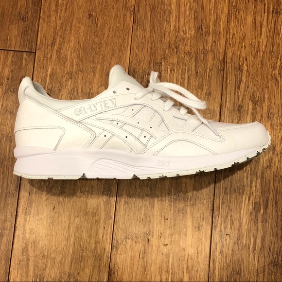 all white asics